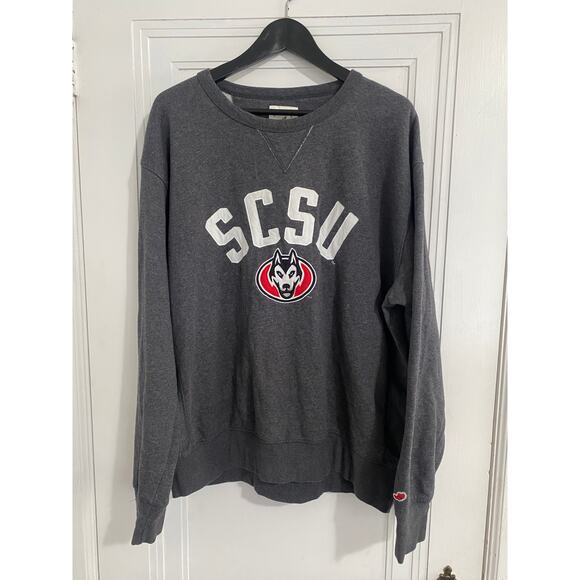 St. Cloud State University SCSU Huskies Stitched Crewneck Size XL - Picture 1 of 4